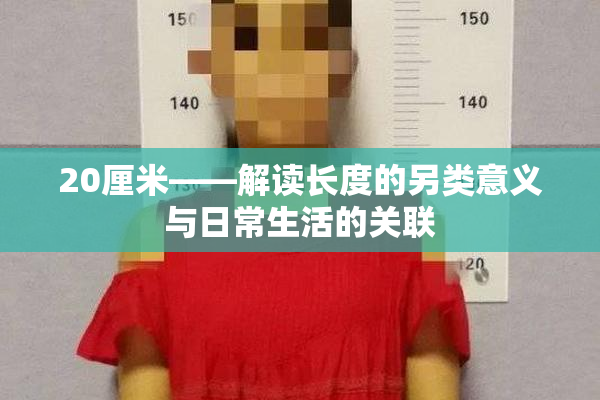 20厘米——解读长度的另类意义与日常生活的关联