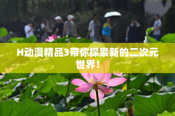 H动漫精品3带你探索新的二次元世界！