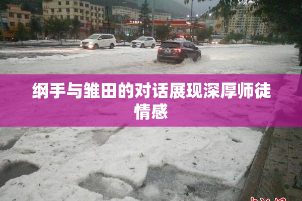 纲手与雏田的对话展现深厚师徒情感
