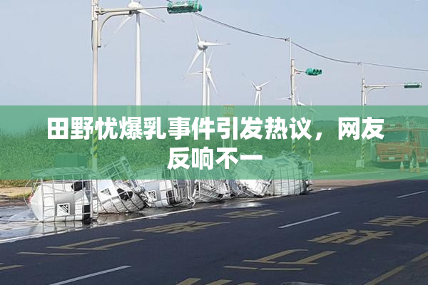 田野忧爆乳事件引发热议，网友反响不一