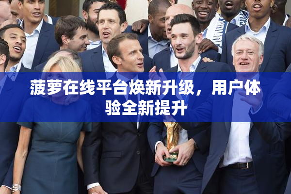 菠萝在线平台焕新升级，用户体验全新提升