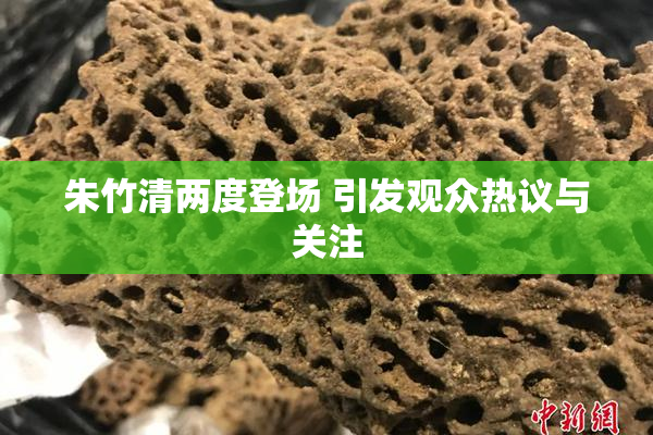 朱竹清两度登场 引发观众热议与关注
