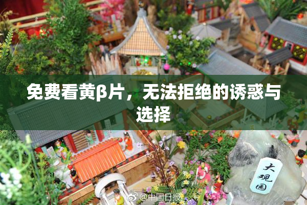 免费看黄β片，无法拒绝的诱惑与选择