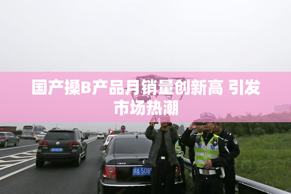国产搡B产品月销量创新高 引发市场热潮