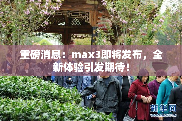 重磅消息：max3即将发布，全新体验引发期待！