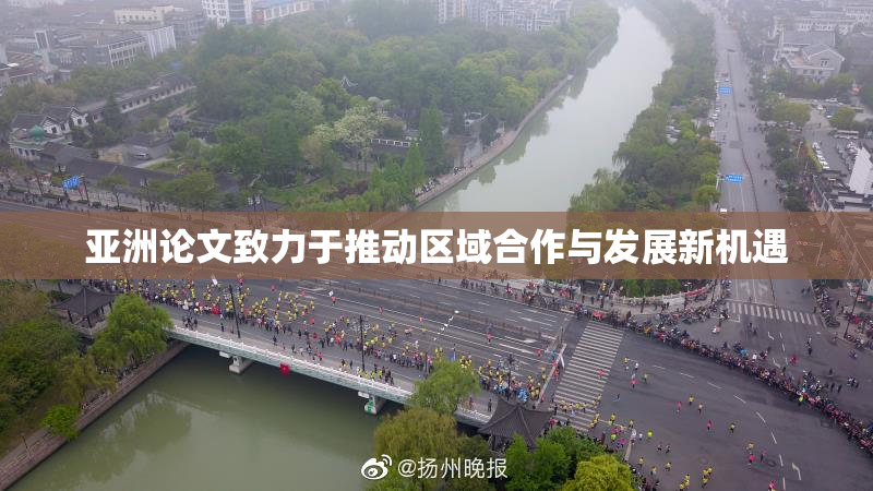 亚洲论文致力于推动区域合作与发展新机遇