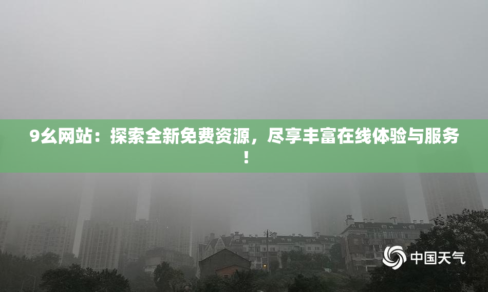 9幺网站：探索全新免费资源，尽享丰富在线体验与服务！