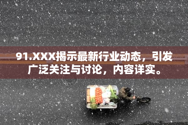 91.XXX揭示最新行业动态，引发广泛关注与讨论，内容详实。