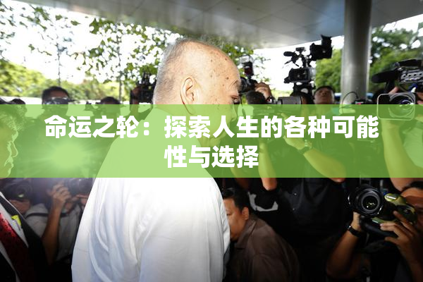 命运之轮：探索人生的各种可能性与选择