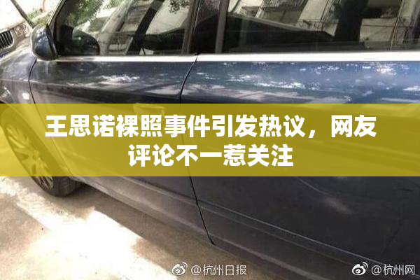 王思诺裸照事件引发热议，网友评论不一惹关注