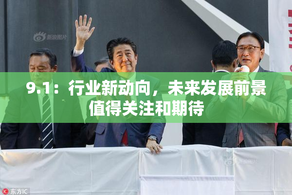 9.1：行业新动向，未来发展前景值得关注和期待