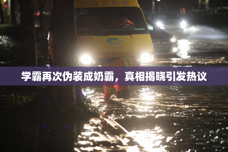 学霸再次伪装成奶霸，真相揭晓引发热议