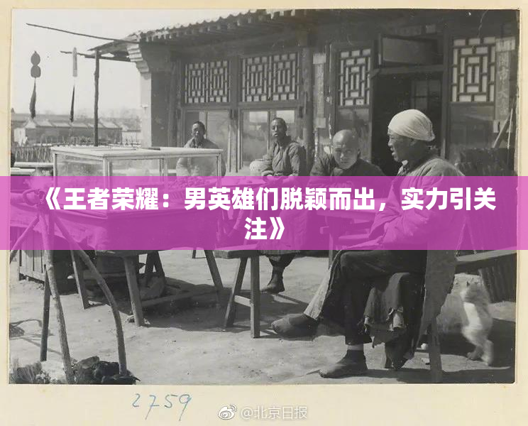 《王者荣耀：男英雄们脱颖而出，实力引关注》