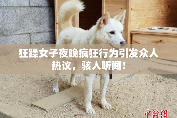 狂躁女子夜晚疯狂行为引发众人热议，骇人听闻！