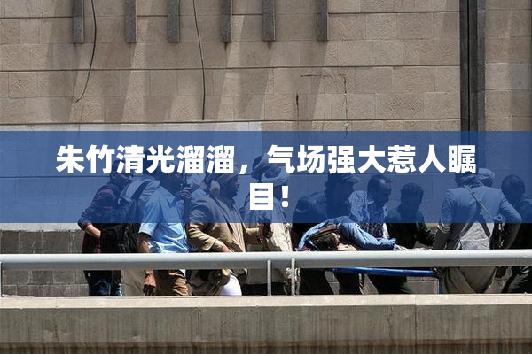 朱竹清光溜溜，气场强大惹人瞩目！