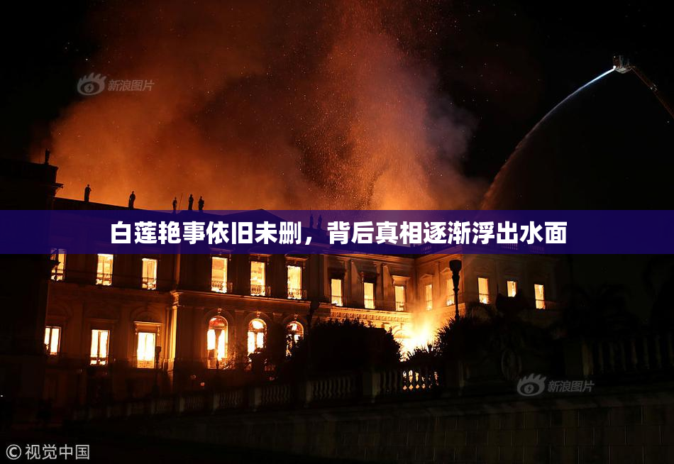 白莲艳事依旧未删，背后真相逐渐浮出水面