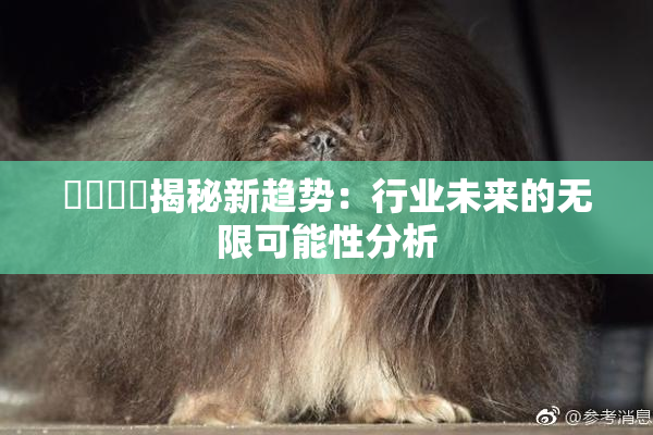 馃悢馃悢揭秘新趋势：行业未来的无限可能性分析