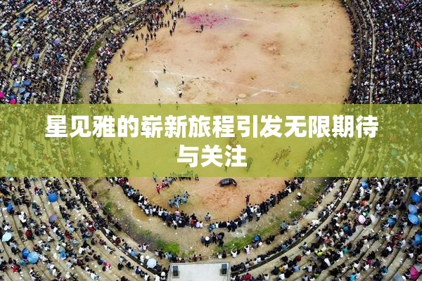 星见雅的崭新旅程引发无限期待与关注