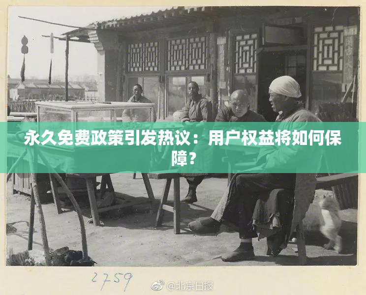 永久免费政策引发热议：用户权益将如何保障？
