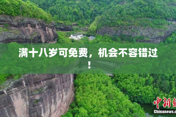 满十八岁可免费，机会不容错过！