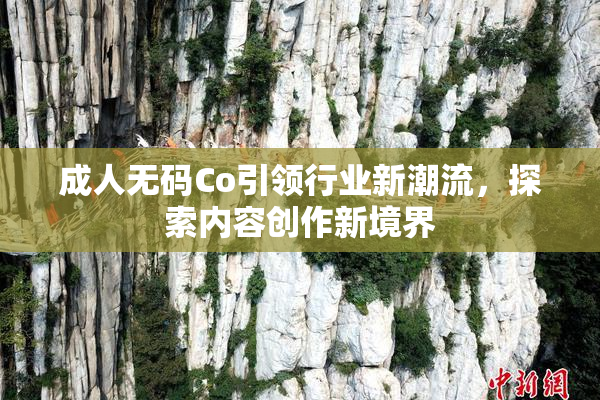 成人无码Co引领行业新潮流，探索内容创作新境界