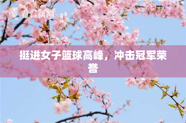 挺进女子篮球高峰，冲击冠军荣誉