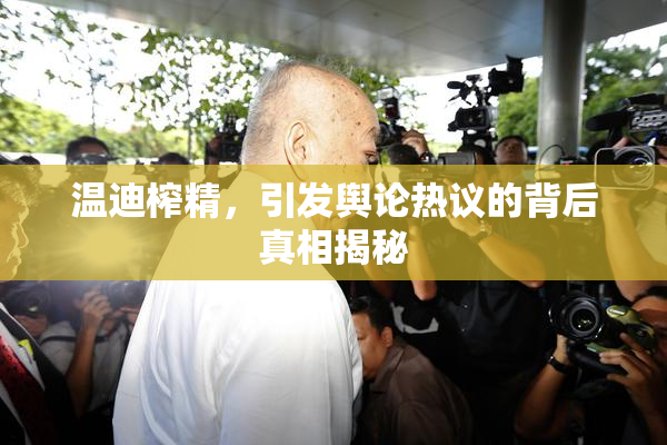 温迪榨精，引发舆论热议的背后真相揭秘