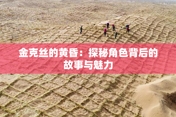 金克丝的黄昏：探秘角色背后的故事与魅力