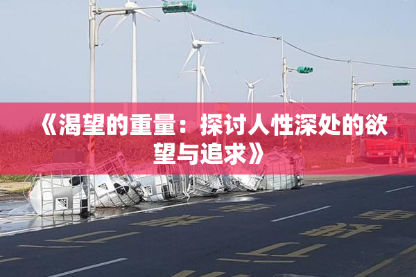 《渴望的重量：探讨人性深处的欲望与追求》