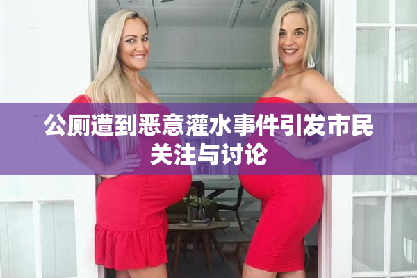 公厕遭到恶意灌水事件引发市民关注与讨论