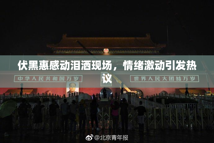 伏黑惠感动泪洒现场，情绪激动引发热议