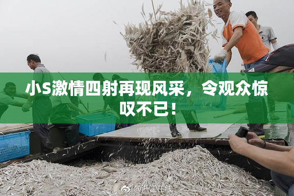 小S激情四射再现风采，令观众惊叹不已！