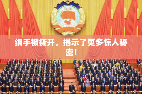 纲手被撕开，揭示了更多惊人秘密！