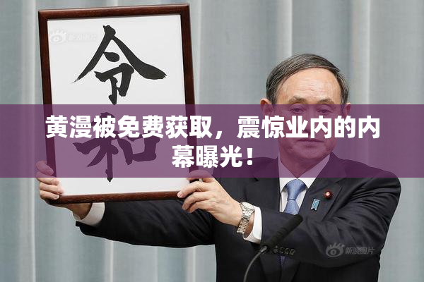 黄漫被免费获取，震惊业内的内幕曝光！
