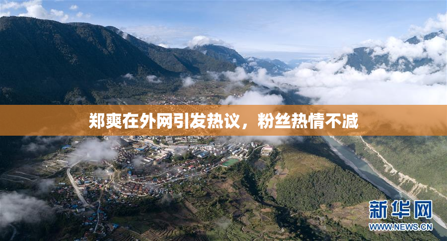 郑爽在外网引发热议，粉丝热情不减