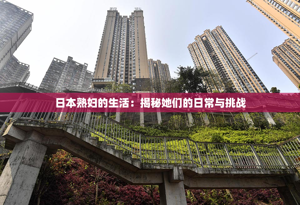 日本熟妇的生活：揭秘她们的日常与挑战