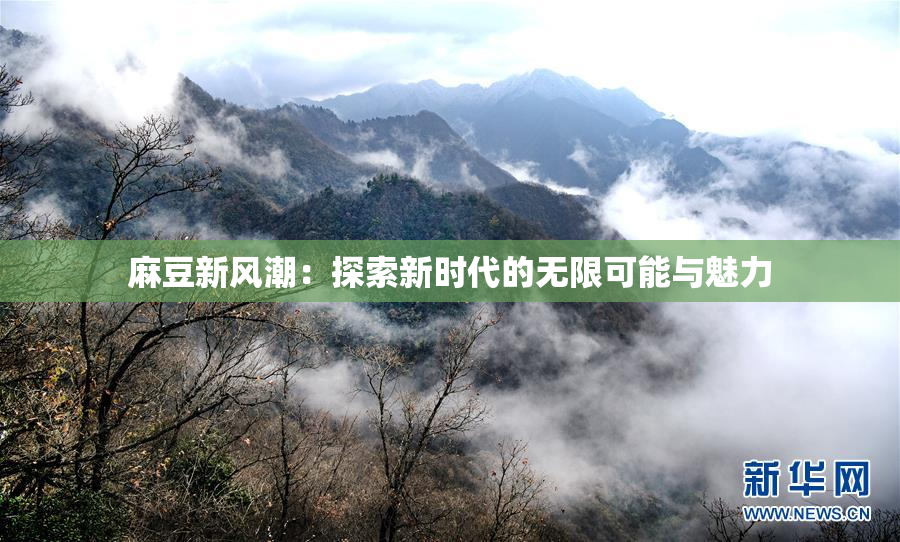麻豆新风潮：探索新时代的无限可能与魅力