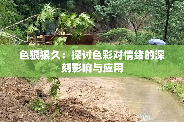 色狠狠久：探讨色彩对情绪的深刻影响与应用