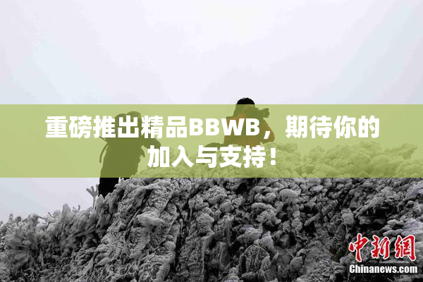 重磅推出精品BBWB，期待你的加入与支持！