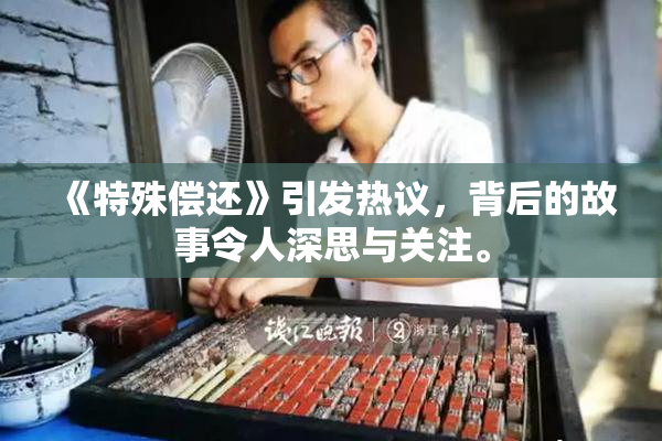 《特殊偿还》引发热议，背后的故事令人深思与关注。