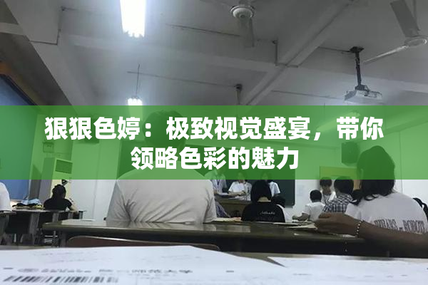 狠狠色婷：极致视觉盛宴，带你领略色彩的魅力