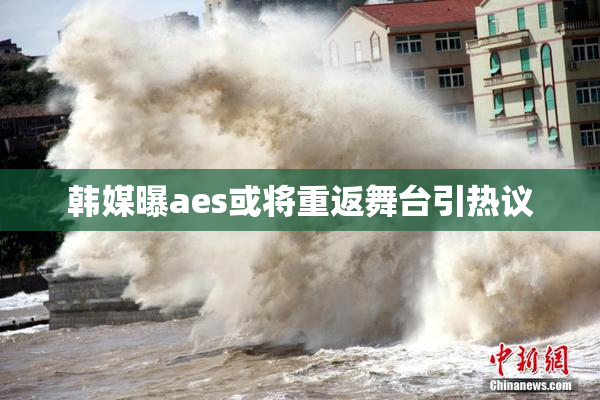 韩媒曝aes或将重返舞台引热议