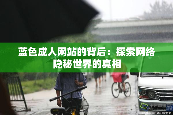 蓝色成人网站的背后：探索网络隐秘世界的真相
