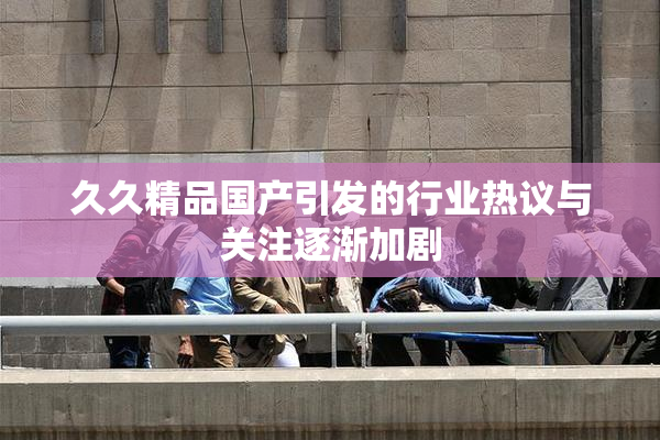 久久精品国产引发的行业热议与关注逐渐加剧