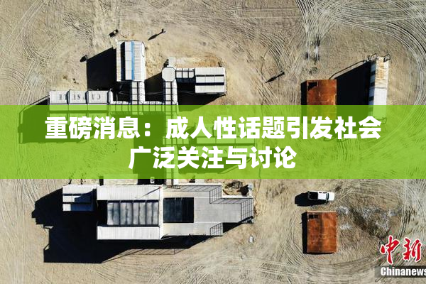 重磅消息：成人性话题引发社会广泛关注与讨论