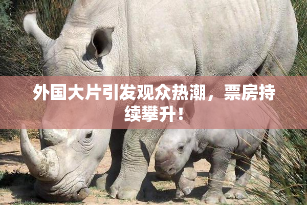 外国大片引发观众热潮，票房持续攀升！