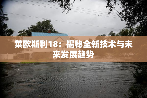 莱欧斯利18：揭秘全新技术与未来发展趋势