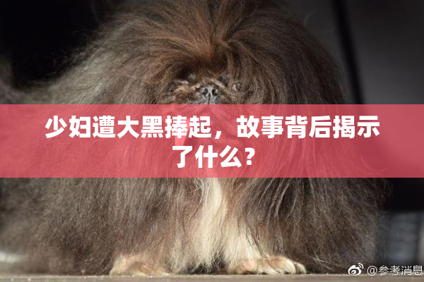 少妇遭大黑捧起，故事背后揭示了什么？