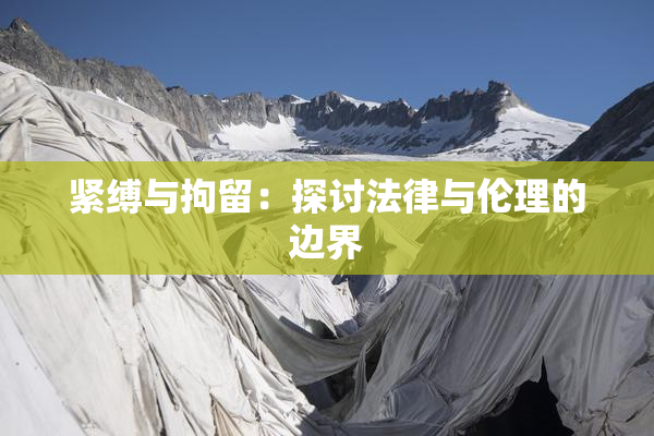 紧缚与拘留：探讨法律与伦理的边界