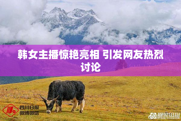 韩女主播惊艳亮相 引发网友热烈讨论